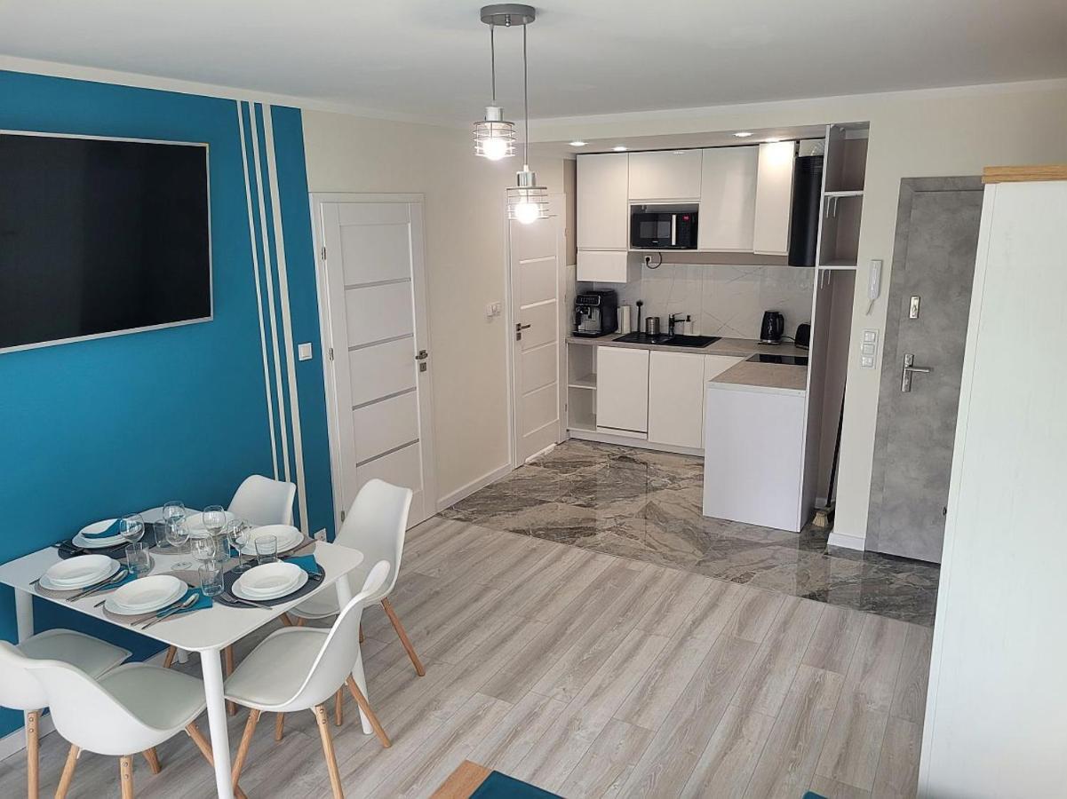 Pobierowo Baltic Apartament Turkusowy Ngoại thất bức ảnh