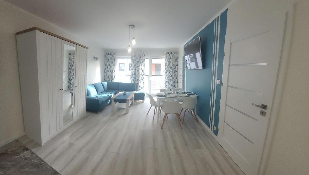 Pobierowo Baltic Apartament Turkusowy Ngoại thất bức ảnh